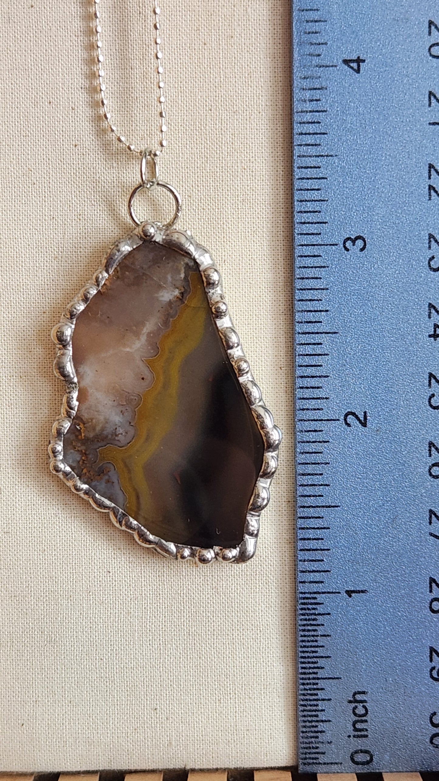 Kentucky Agate Necklace