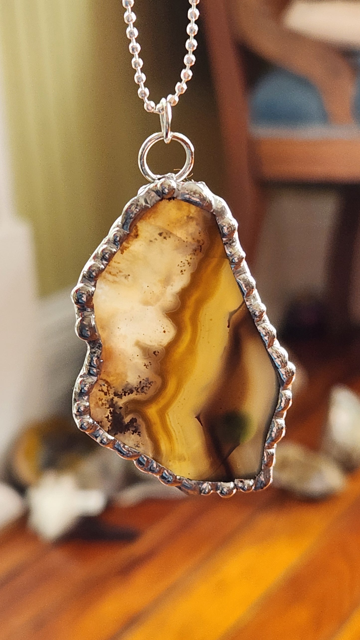 Kentucky Agate Necklace