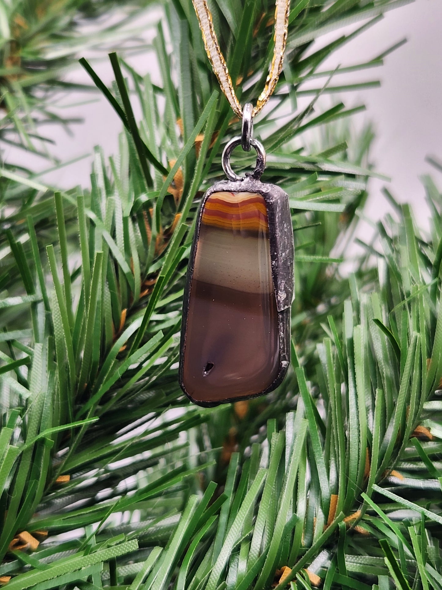 Kentucky Agate Ornament