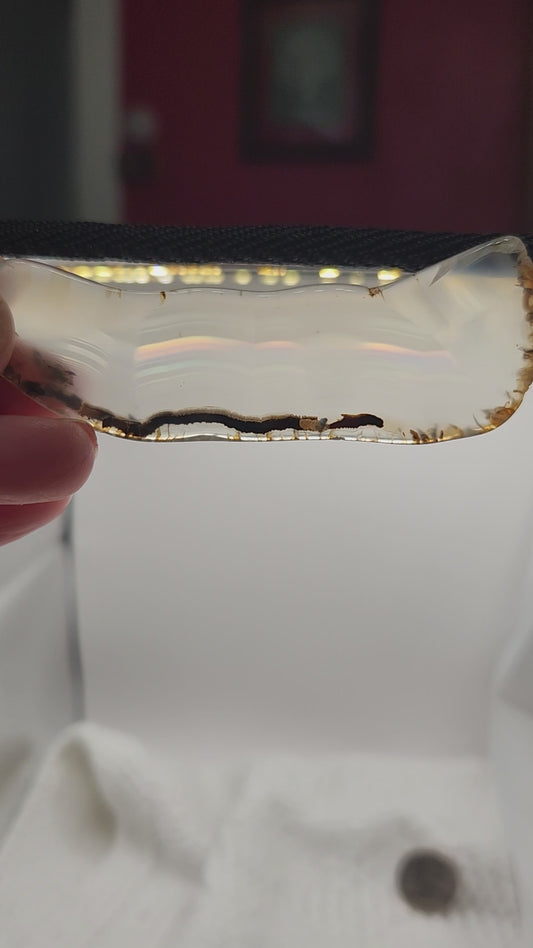 Tumble Polished Montana Iris Agate