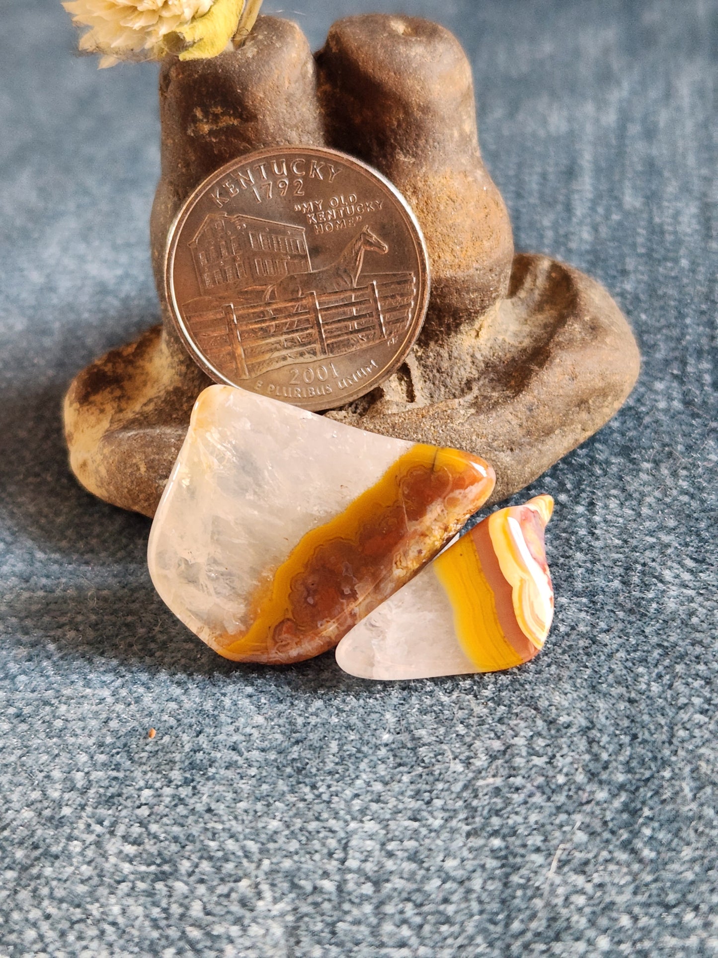 Kentucky Agate Tumble Pair