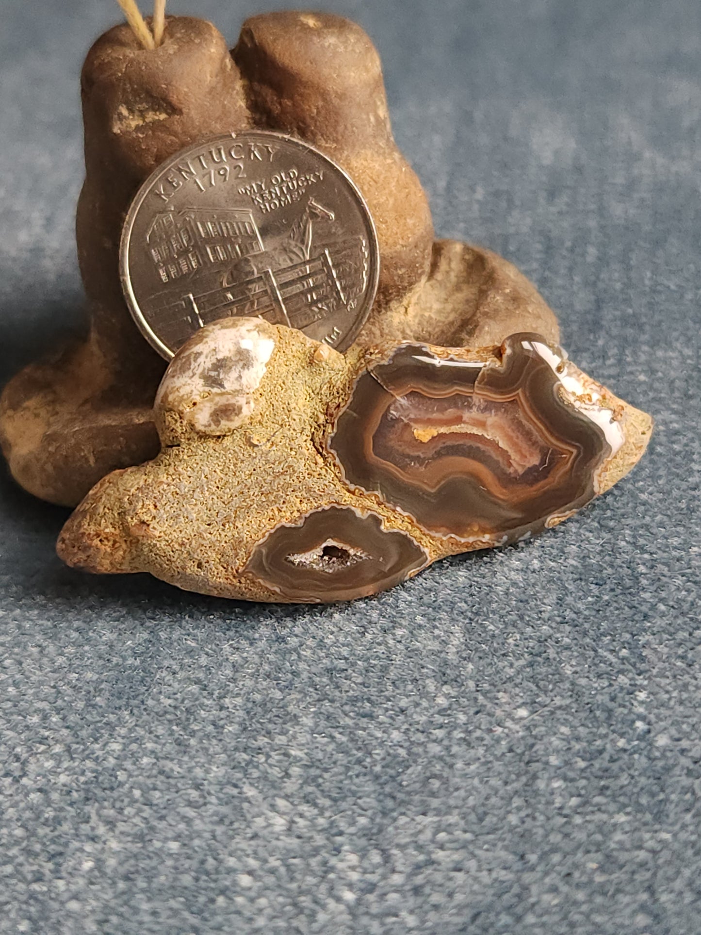 Kentucky Agate Tumble with Matrix